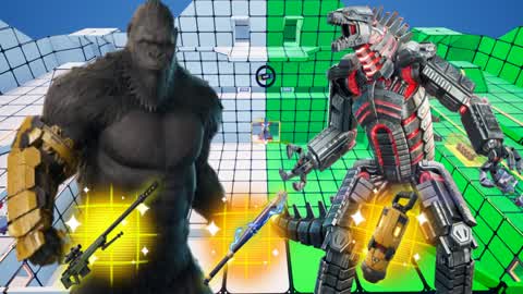 MEGA GODZILLA VS KING KONG🤍💚