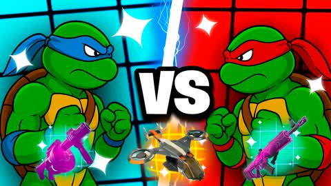 PRO TMNT🍕 RED VS BLUE🔴🔵 pol1r