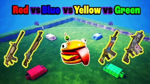 Red vs Blue vs Yellow vs Green Zone Wars