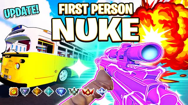 ⭐️ FIRST PERSON GUN GAME - NUKE 🎄