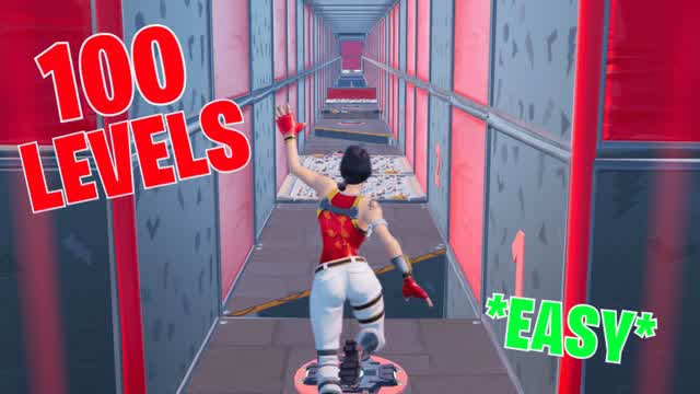 100 LEVEL DEATHRUN! *EASY*