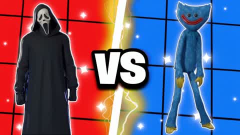 CRAZY WUGGY VS GHOSTFACE RvB 🔴🔵