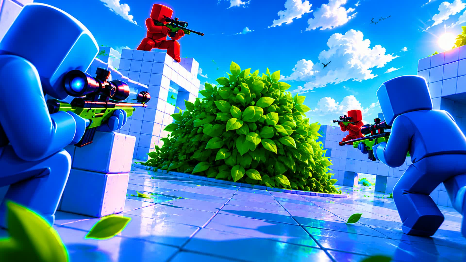 RIVALS RED VS BLUE 🔴🔵NUKE XL984294
