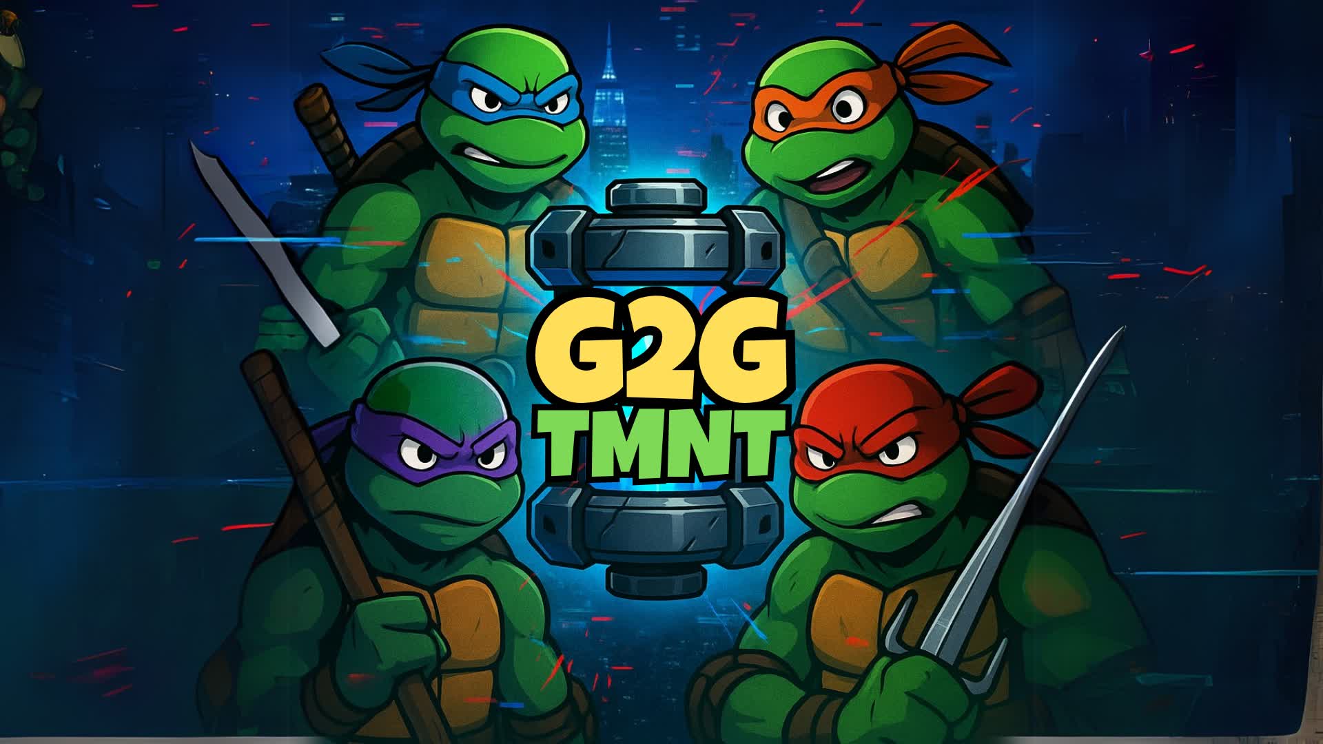 G2G TMNT 0013-0917-7728 by lettuceplay - Fortnite Creative Map Code ...