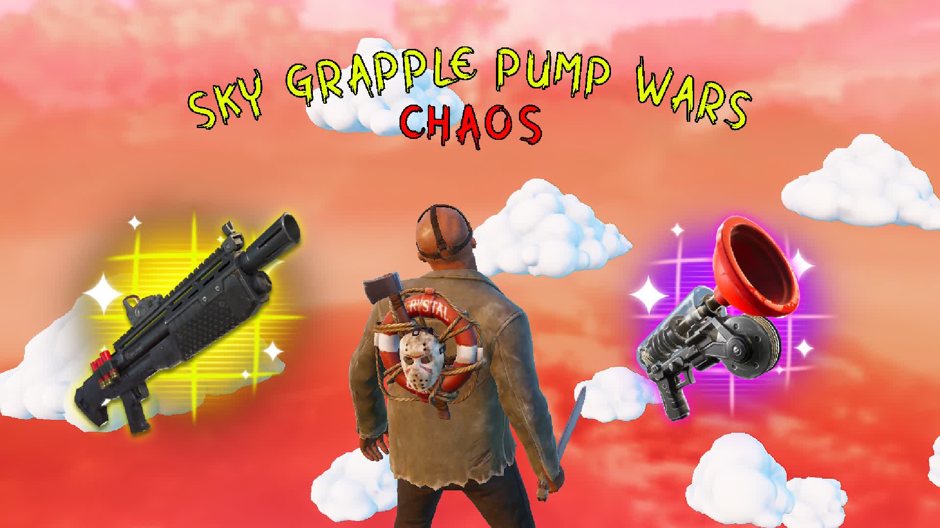 ☁️🪝スカイグラップルポンプウォーズ🪝☁️
