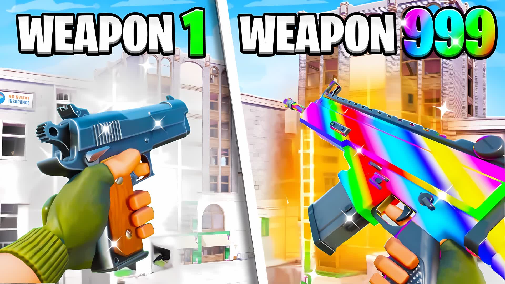 Infinite Tilted Towers Gun Game 🎯