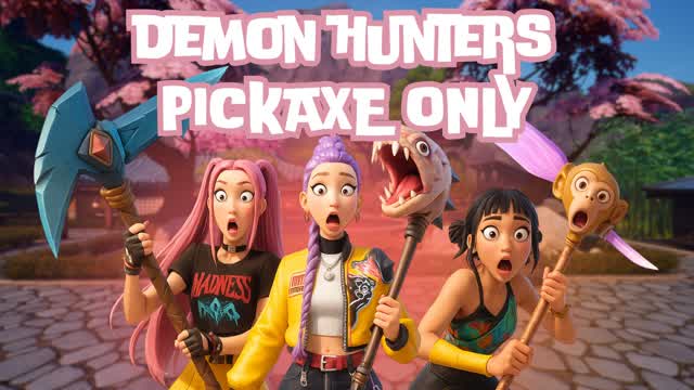 DEMON HUNTERS PICKAXE ONLY ✨ KPOP