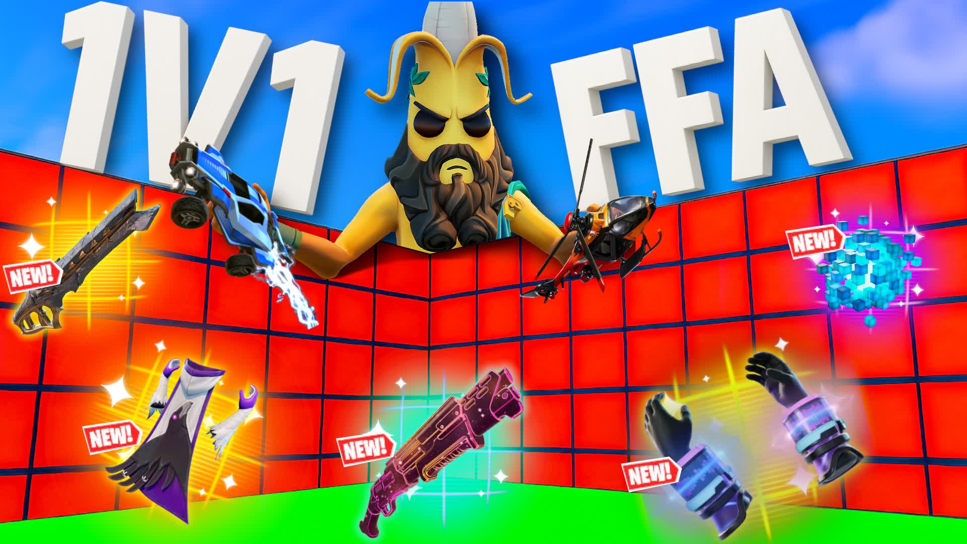 HIPER WOW 1V1 FFA - ALL GUNS & RIDES