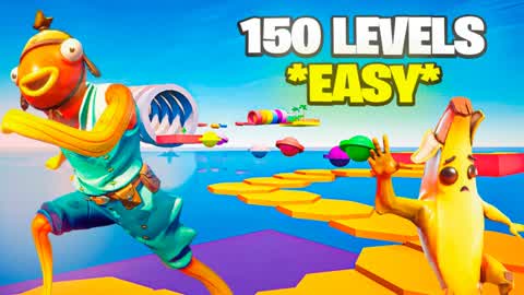 EXTREME PARKOUR ON THE BEACH 500 LEVELS⭐