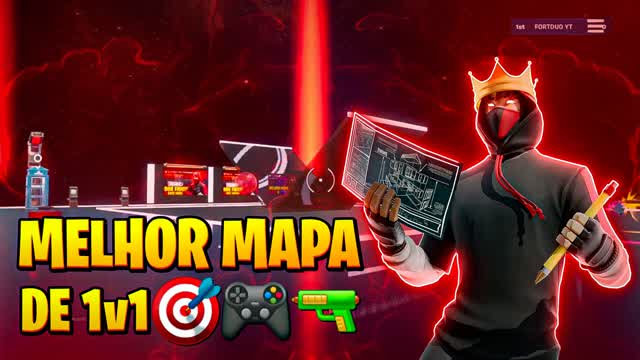 đŻMAPA DE 1v1 BY FORTDUO GAMEPLAYđźđ«
