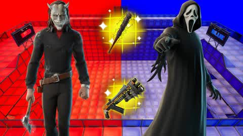 GHOST FACE VS GRABBER RED VS BLUE🔴🔵