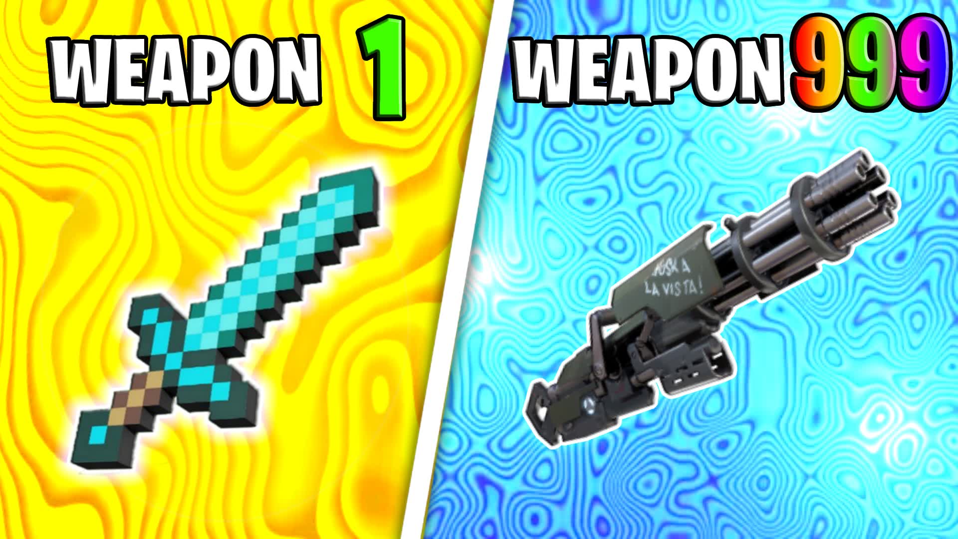 😎Super Chaos Gun Game 🔫 One Shot 🎯