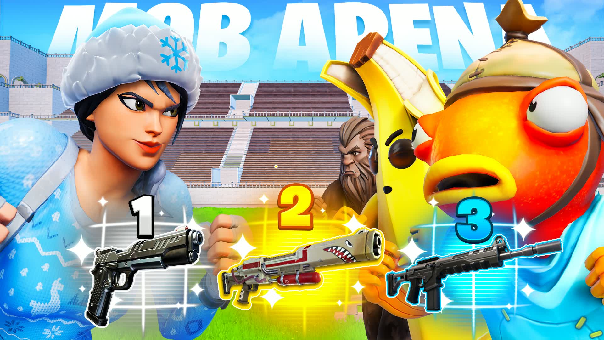 Mob Arena 🏟️ (1, 2, or 3)