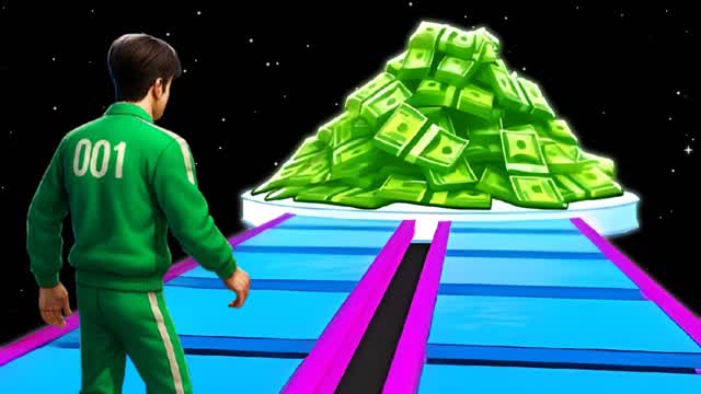 GUESS GLASS BRIDGE 🐙 PARKOUR ⭐