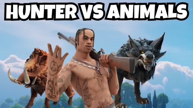 HUNTER VS ANIMALS