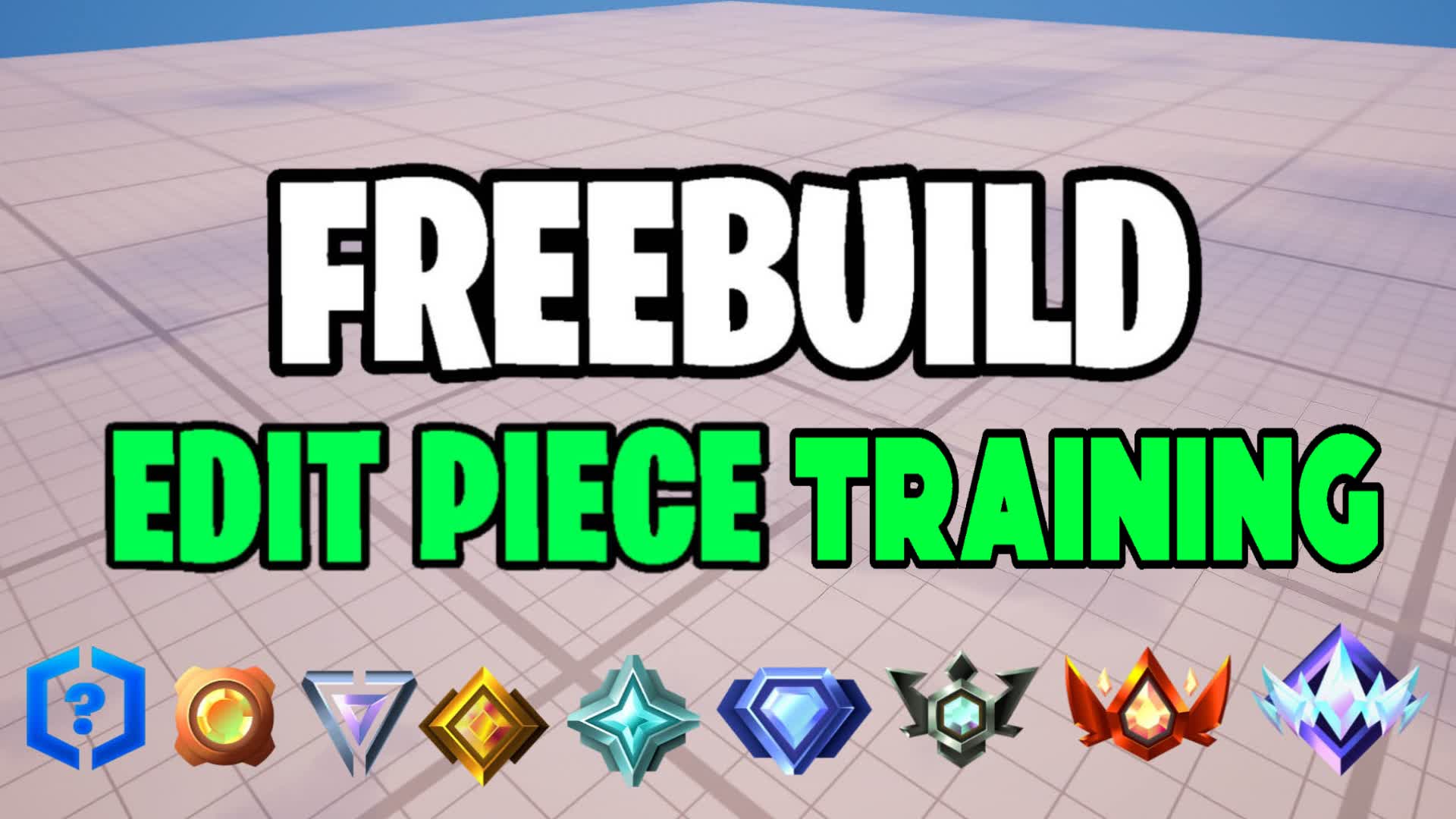 FREEBUILD MAP EDIT TRAINING 📝[RANKED] 3192-3906-4531 by y05 - Fortnite ...