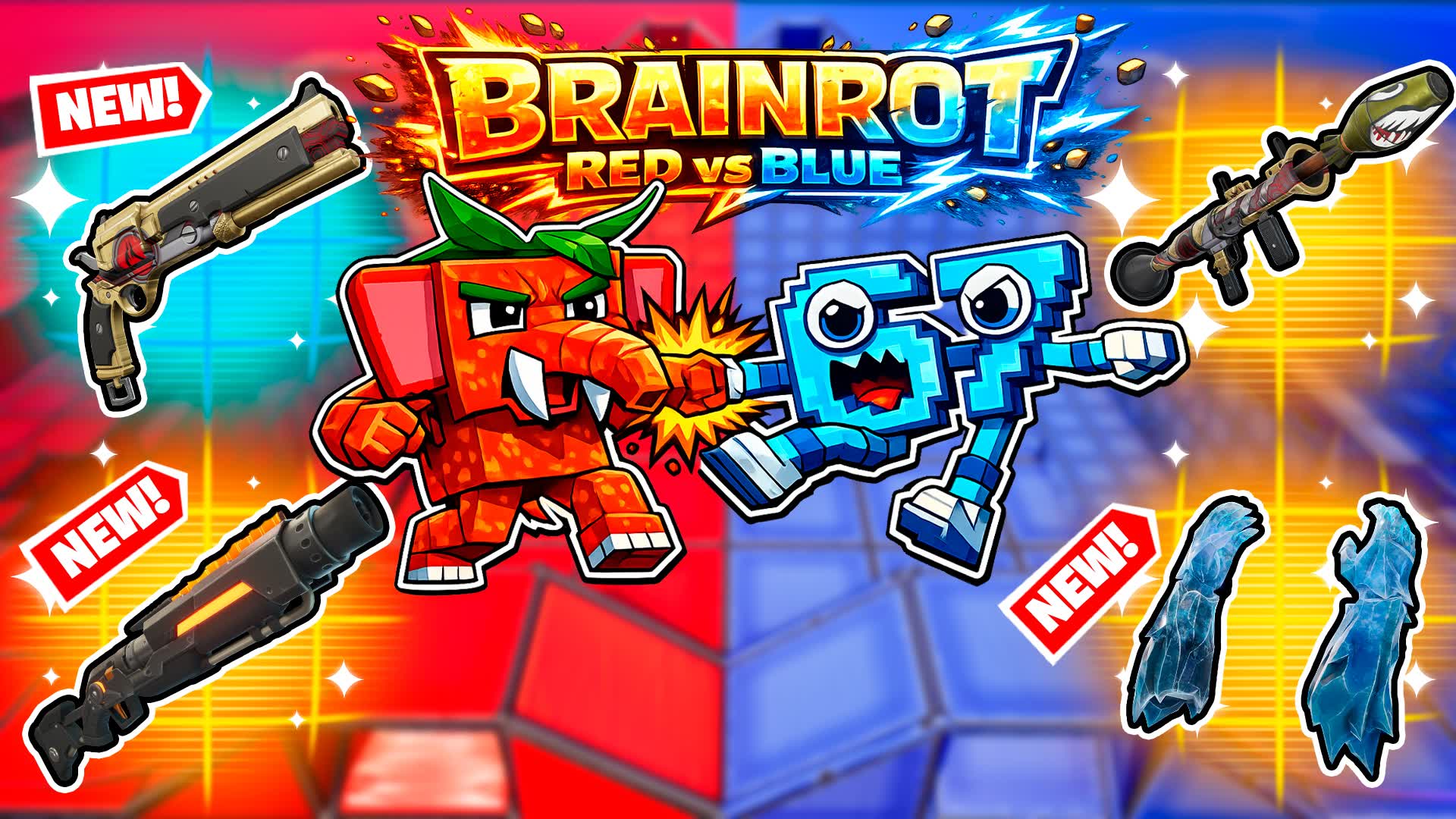 Brainrot - Red vs Blue 🔴🔵