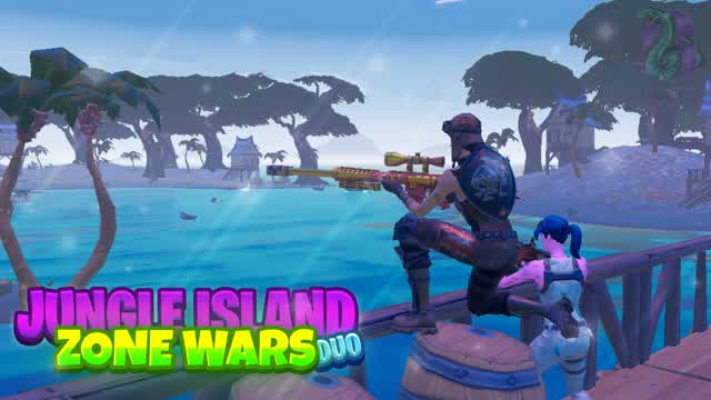 🏝️ ISLAND - ZONE WARS - DUO 🏝️