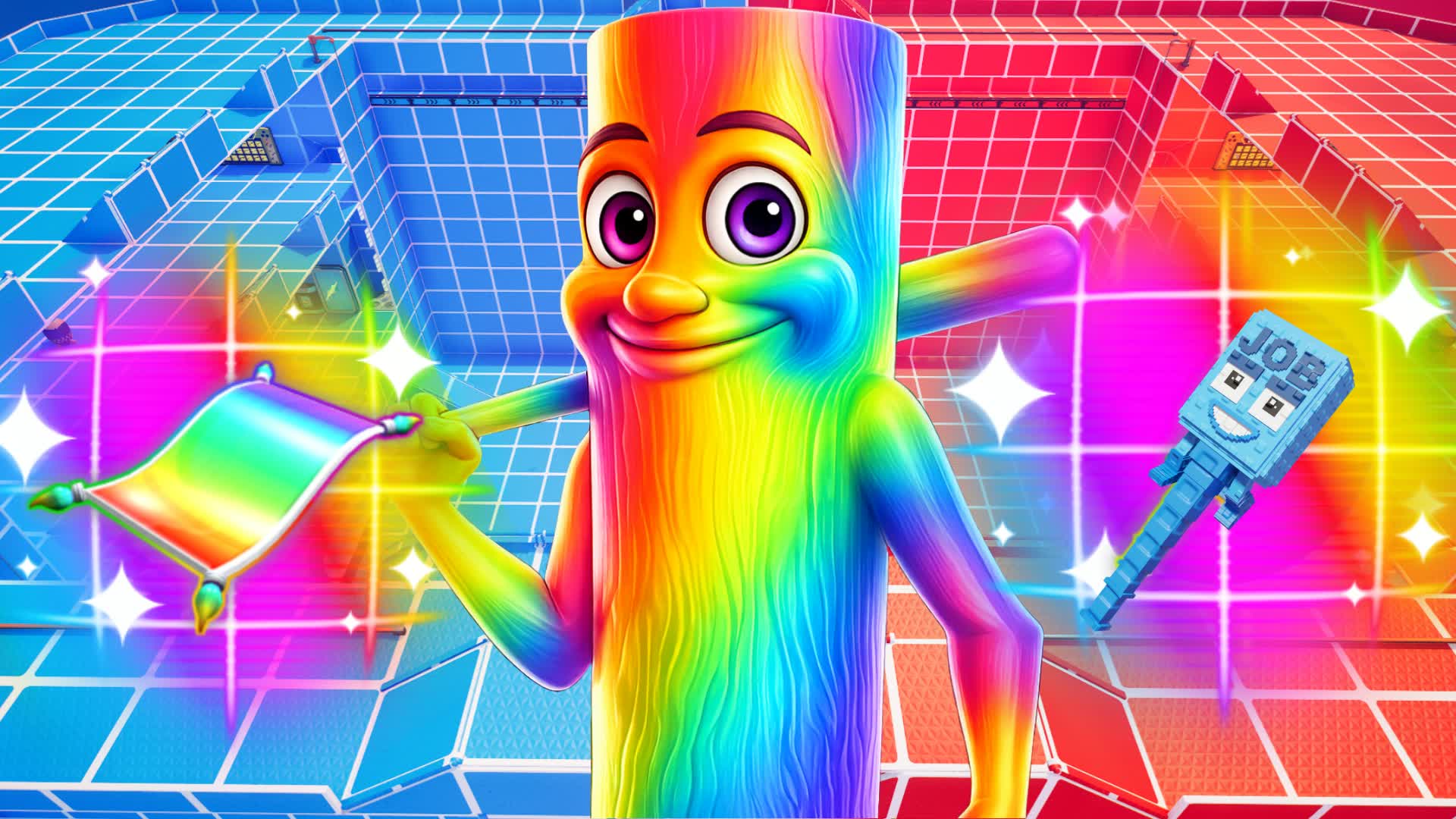 レッド vs ブルー カスタム武器ファッションショー