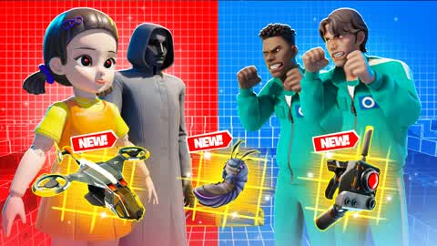 DOLL VS OCTO PLAYERS🔴🔵