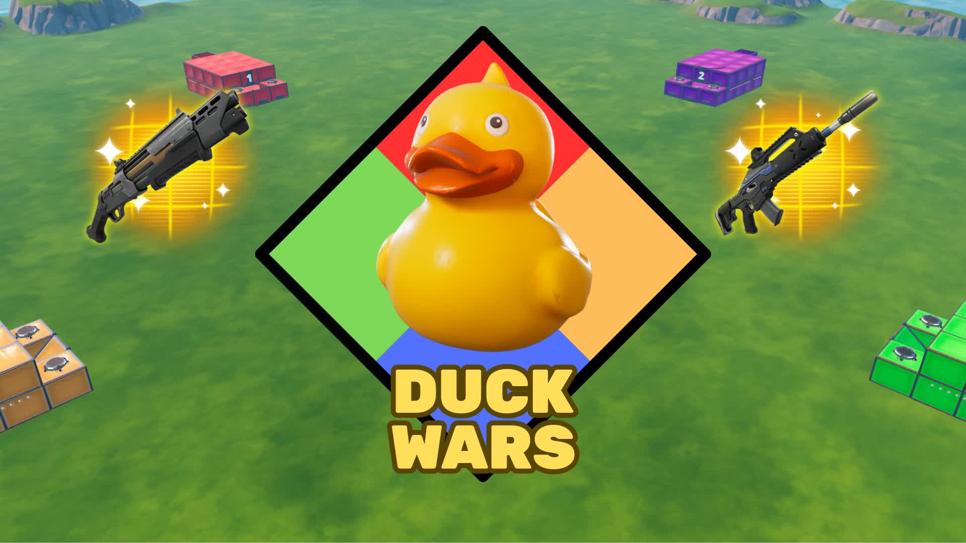 🦆 DUCK WARS! Zone Wars 🌀