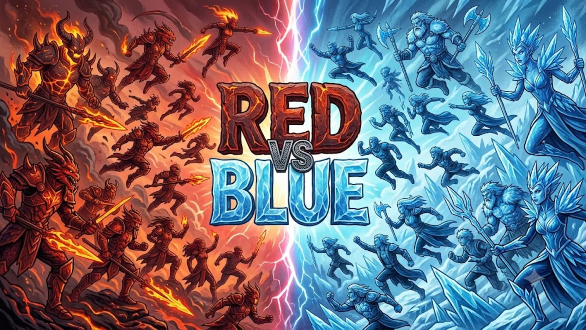 NITRO🥵RED vs BLUE🥶