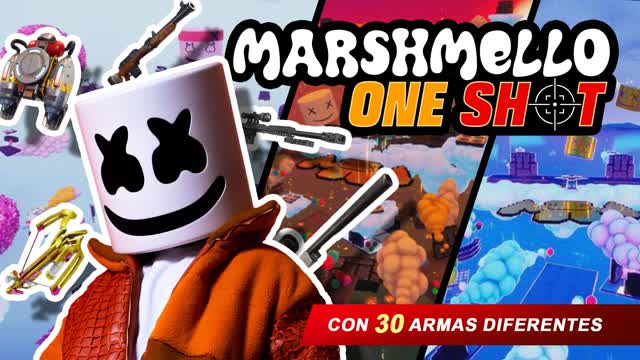 Marshmello Gun Game (ONE SHOT)