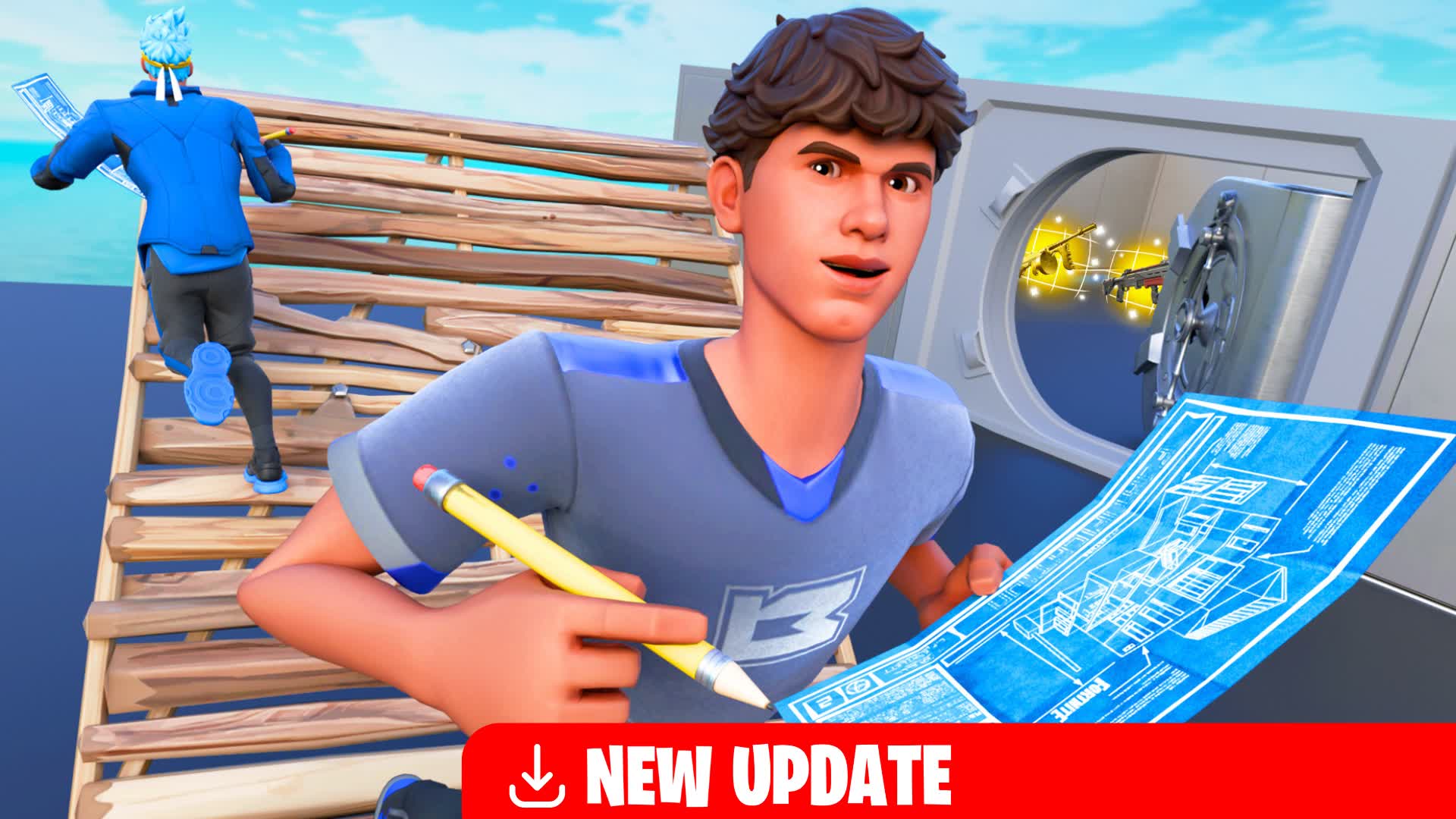 1V1 PVP BUILD FIGHT COMPETITIVE🏅