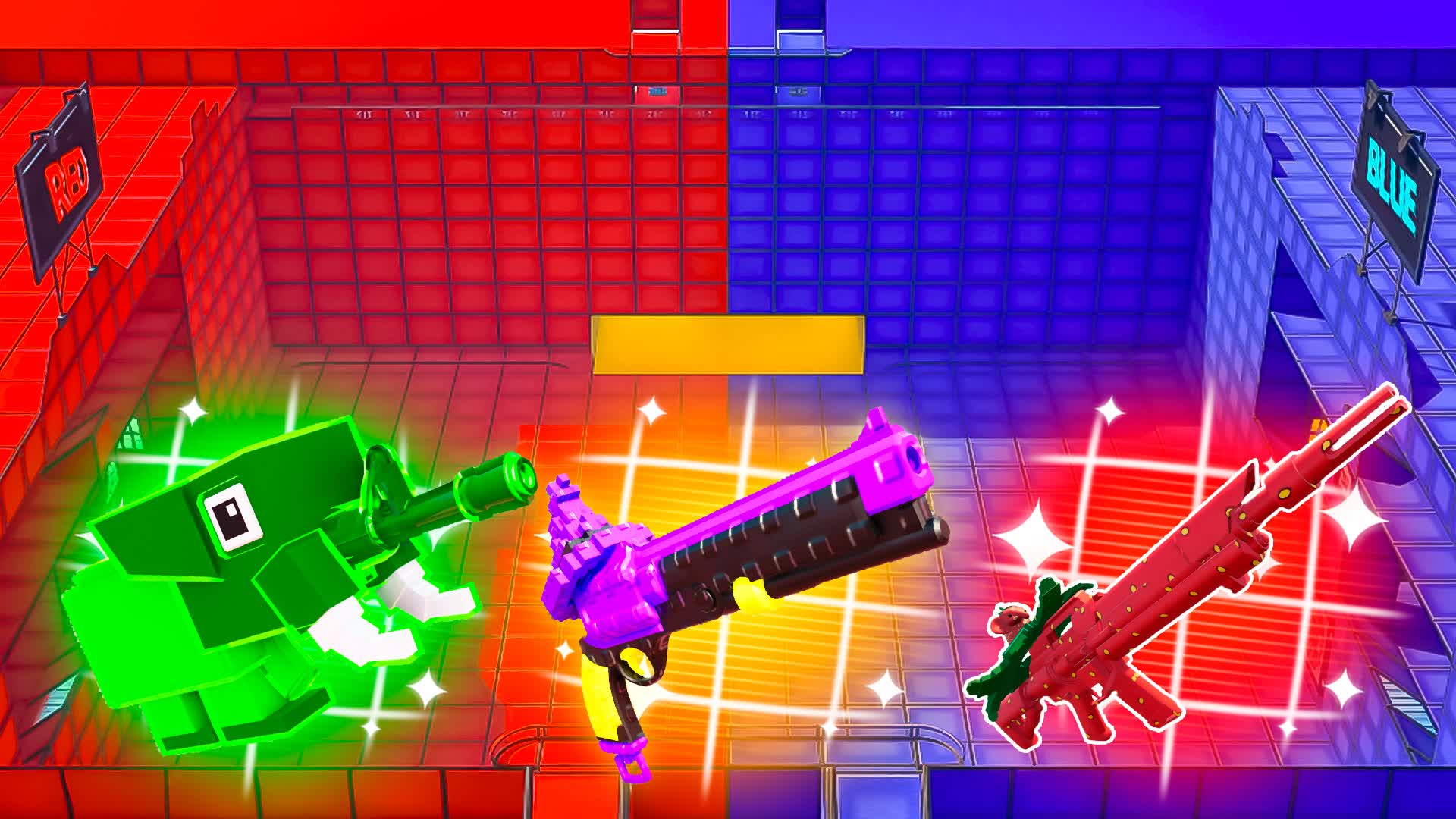 ULTRA RED VS BLUE🔴🔵