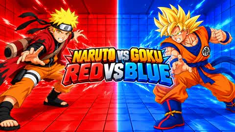 NARUTO VS GOKU RED VS BLUE RVB 67! 🔴🔵