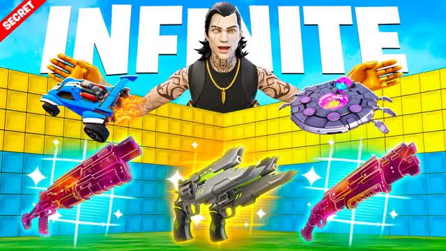 🎯 INFINITE 1V1 ALL GUNS & VEHICLES 🚀