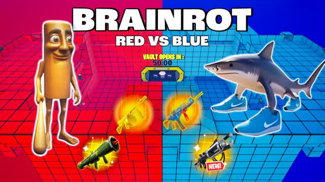 TUNG VS TRALALERO⭐️HUGE RED VS BLUE🔴🔵