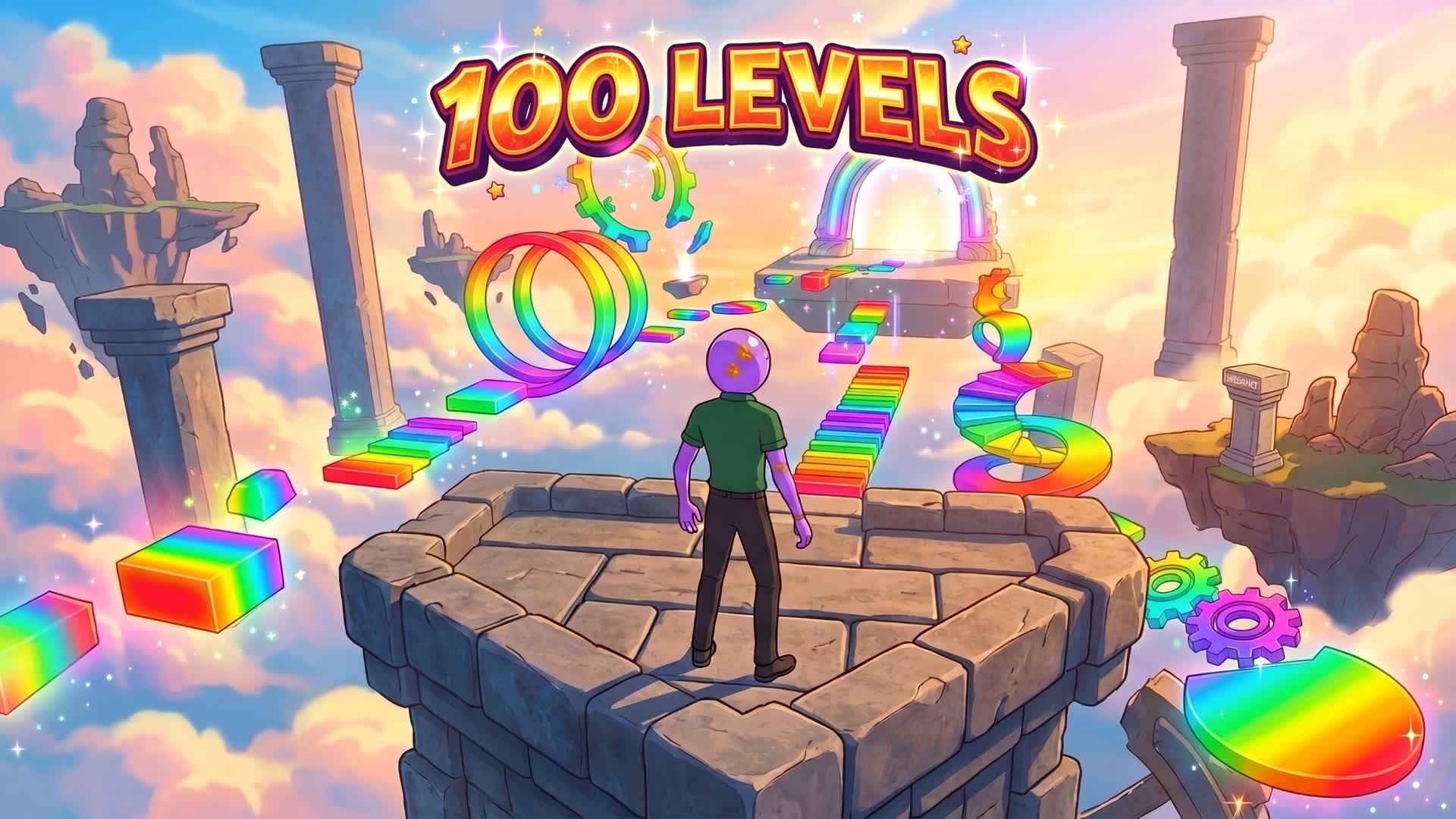 PARKOUR OBBY RETRO 🌈🏆😎