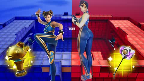 HIPER RED VS BLUE 🔴🔵 WITH SUPERPOWERS