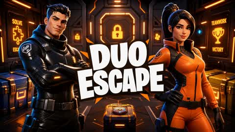 🟠 DUO ESCAPE: ORANGE & BLACK ⚫