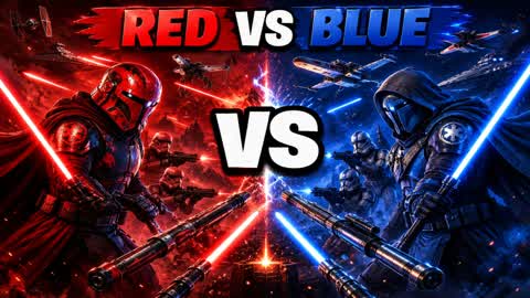 ⚡ GALACTIC WAR RED VS BLUE