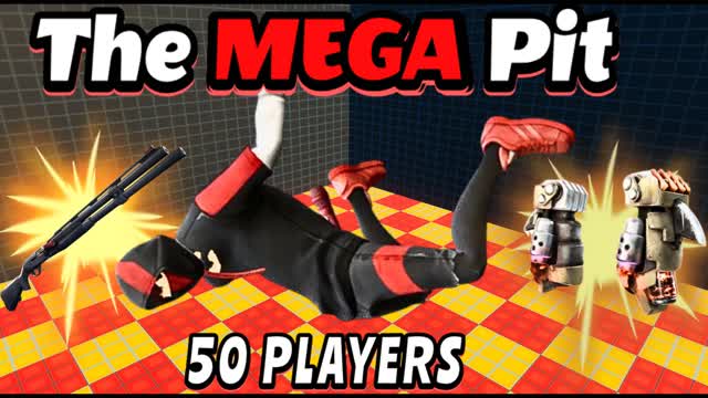 INSANE MEGA PIT - 50 PLAYERS - FFA