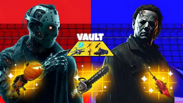 JASON VS MICHAEL RED VS BLUE🔴🔵