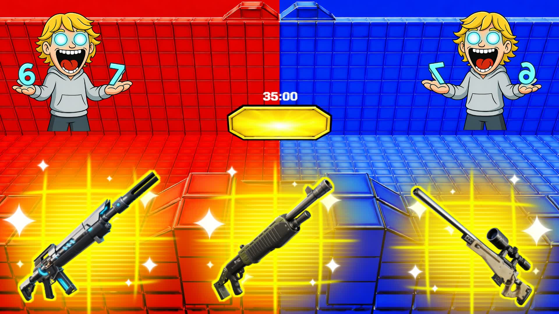 RED vs. BLUE 🔴🔵 67ミーム 67