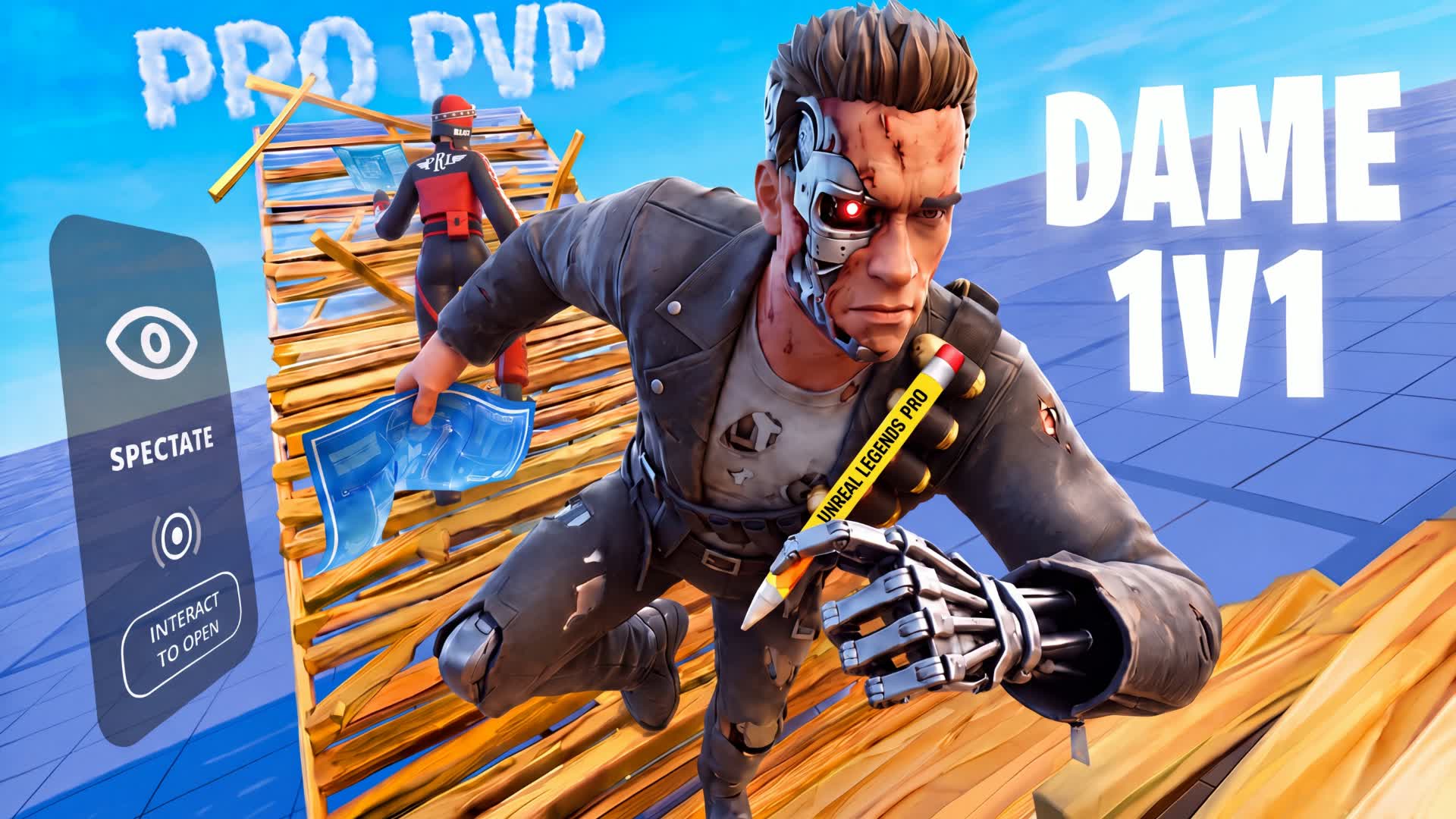 DAME 1V1 MAP (SPECTATE & PVP)