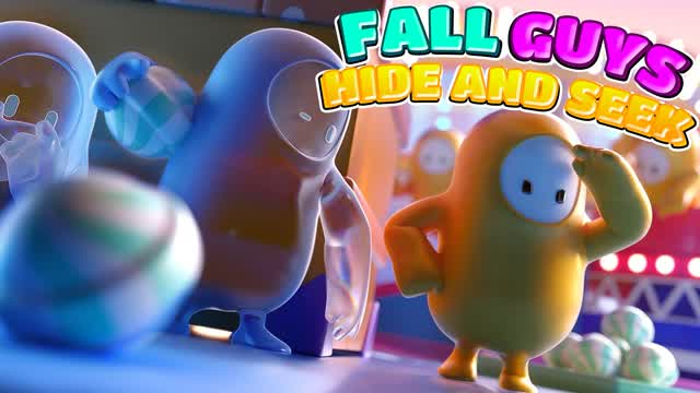 👑 HIDE AND SEEK FALL GUYS 🧟