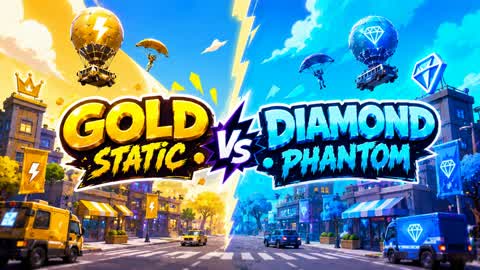 ⚡ GOLD STATIC • DIAMOND PHANTOM 💎