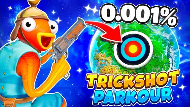 MASSIVE TRICK SHOT PARKOUR 🎯 EASY