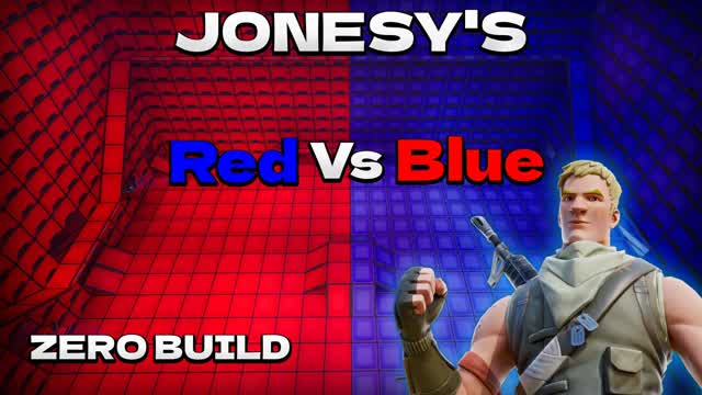 🔴 NO BUILD JONESY'S SUPER RED VS BLUE🔵