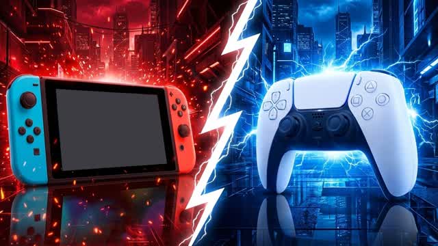 KPOP PS5 VS SWITCH RED VS BLUE 🔴🔵FFA