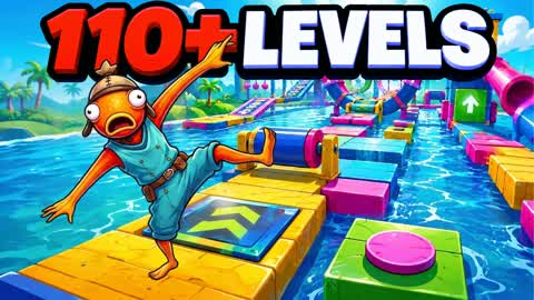 EASY OBBY PARKOUR 110+ 🌈