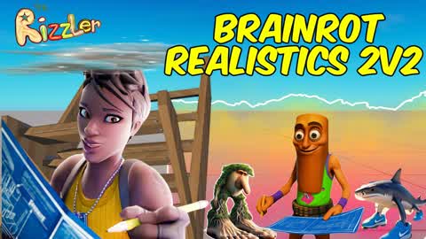 BRAINROT REALISTICS 2V2 - FFA