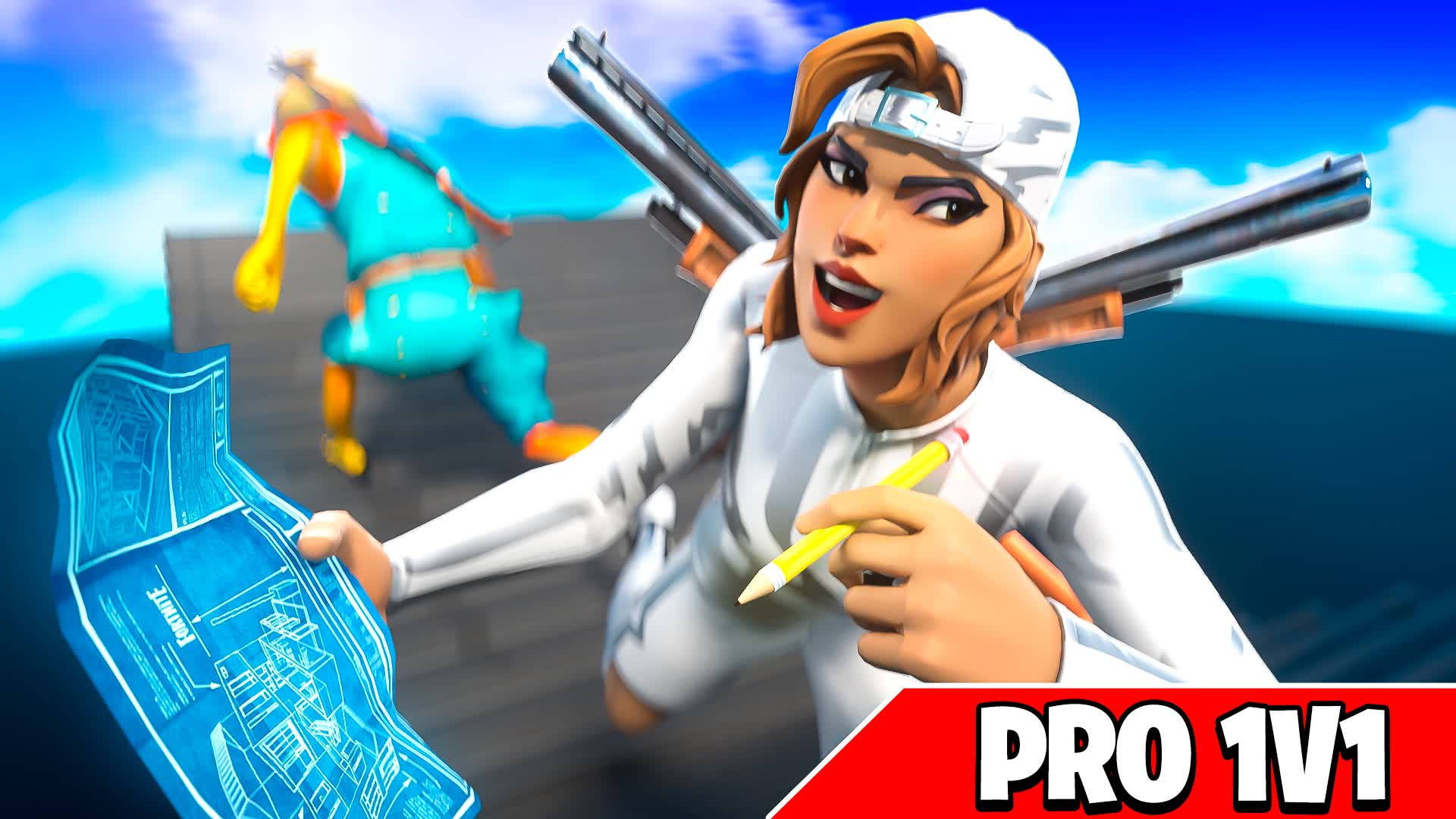 PRO MAP 1V1 🎯 BUILD FIGHT 🎯