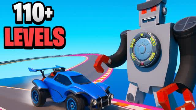 Megazord Obby Car Parkour 🦸‍♂️