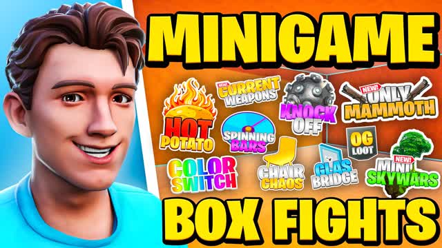 MINIGAMES BOX FIGHTS 📦MINIGAME WARS